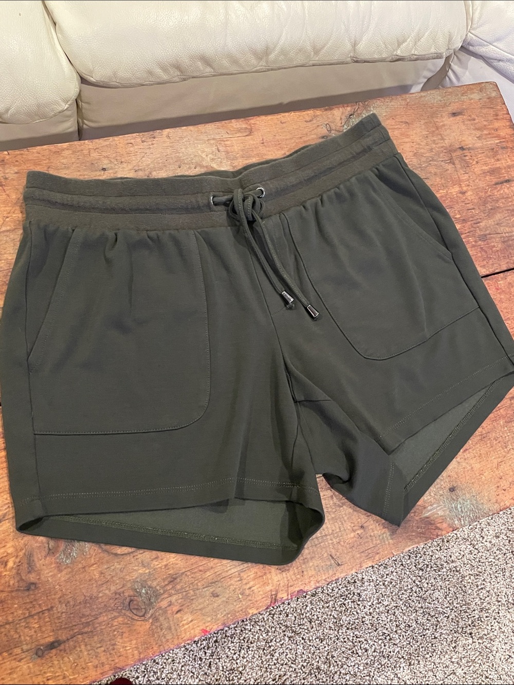 torrid Olive Green Pull-On Waistband Shorts L98